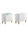 Commode à langer 3 tiroirs