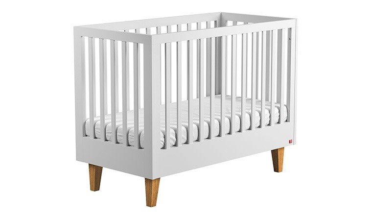 Vox Meubles Lit Bébé Vintage Chêne - 60 x 120 cm - Lit bébé Vox