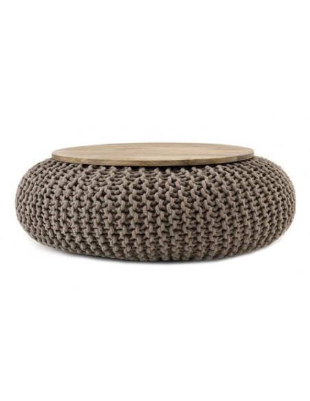 Table basse coton