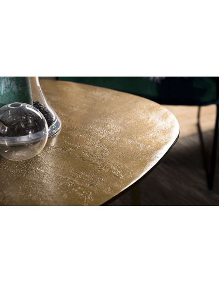 Table basse goutte d'eau design