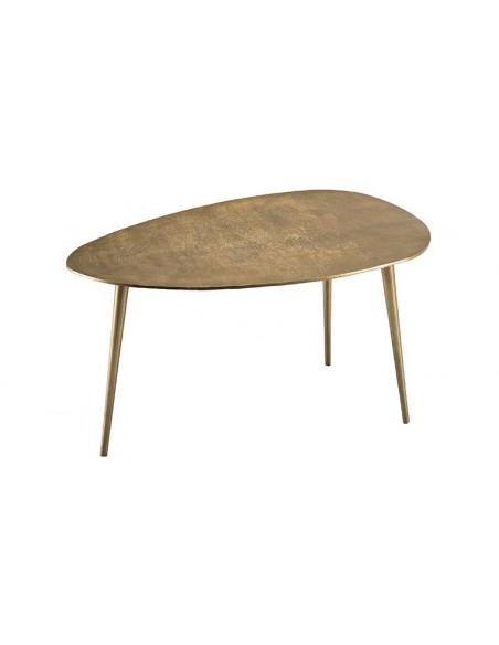 Table basse goutte d'eau design