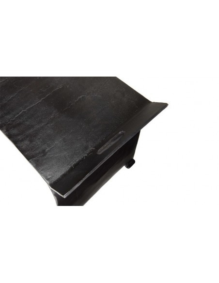 table basse orientale noire