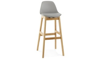 Chhaise haute en bois