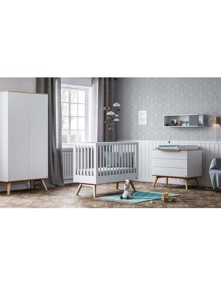 Chambre bébé complète blanche