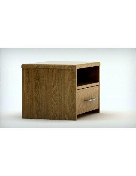 Chevet bois massif chambre adulte