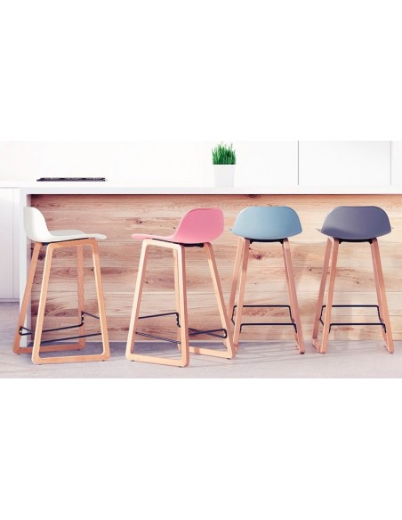 Tabouret de bar scandinave