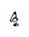 Sculpture étoile noire