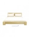 Commode et lit en bois massif hêtre