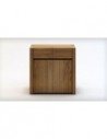 Commode et lit en noyer clair
