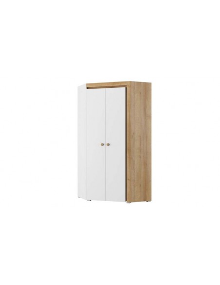 Armoire angle ado scandinave