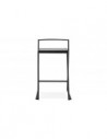 tabouret bar métal noir