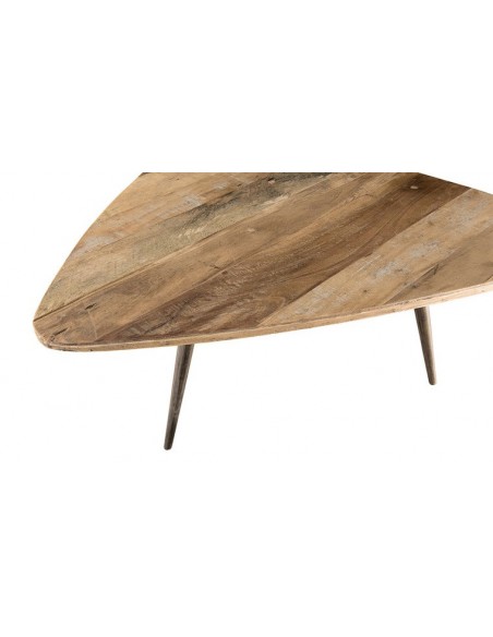 table basse ovoide