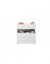 Commode blanche 4 tiroirs enfant
