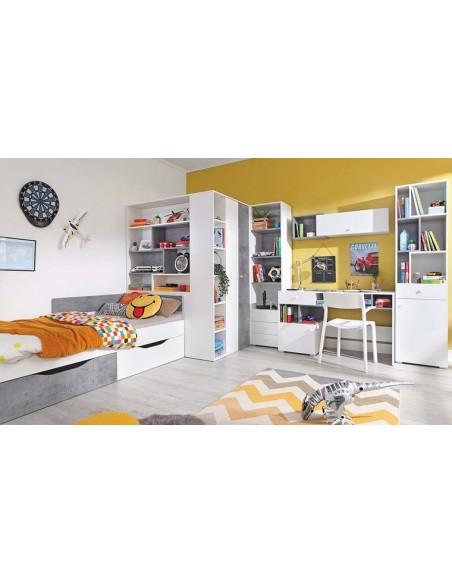 Meuble mural blanc enfant