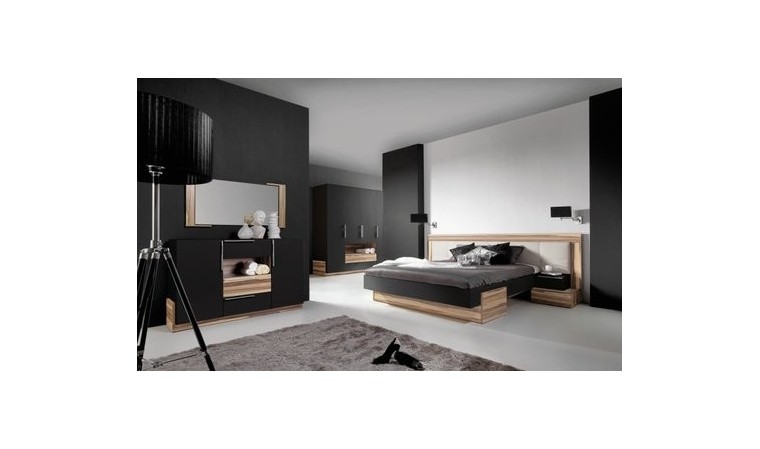 Miroir mural chambre adulte 115 cm - Black - House and Garden