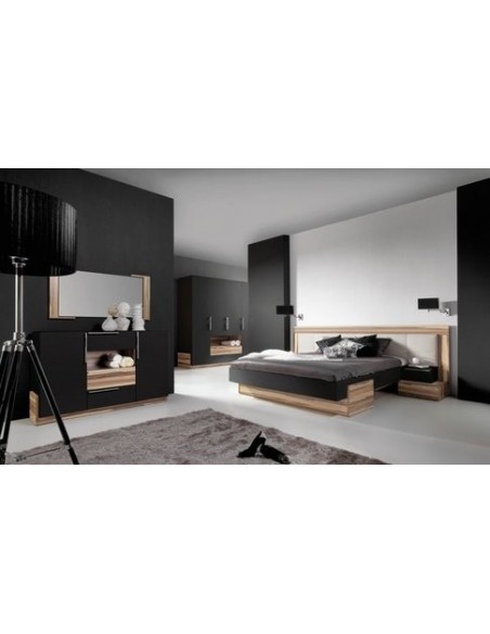 Miroir mural chambre adulte 115 cm - Black - House and Garden