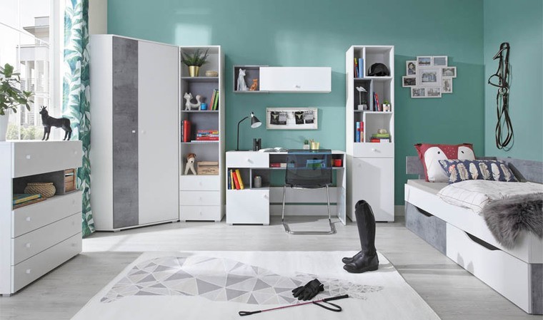 Armoire chambre enfant blanche