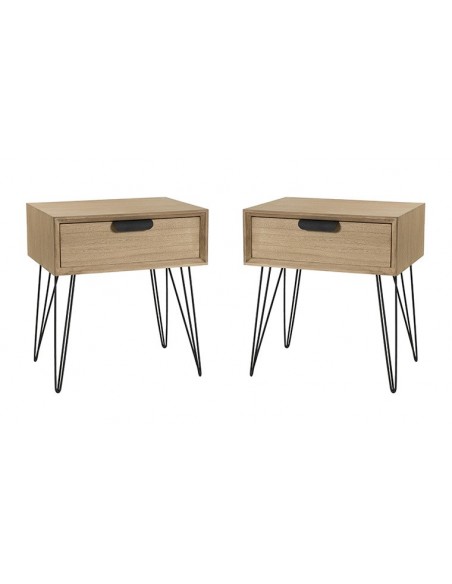 Chevet scandinave en bois