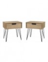 Chevet scandinave en bois