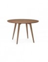 Table à manger ronde noyer