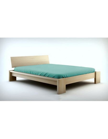 lit en bois massif adulte