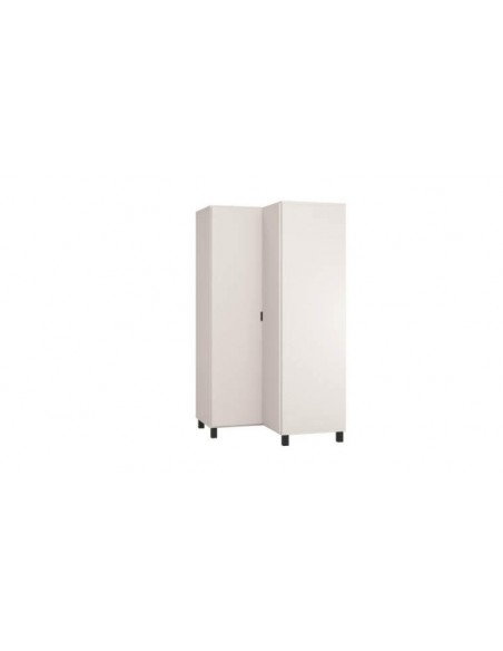 Armoire d'angle design équipée et rétro-éclairée