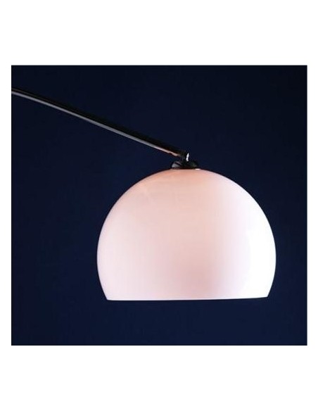 FL00080WH , Lampadaire ARC BLANC XL