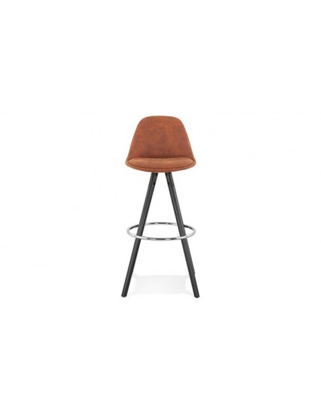 tabouret bar bois noir