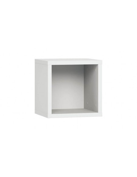 Cube de rangement mural en bois fixation invisible