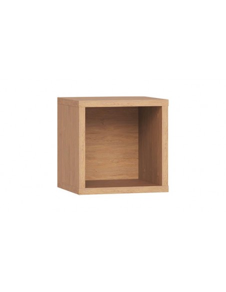 Cube de rangement mural en bois fixation invisible