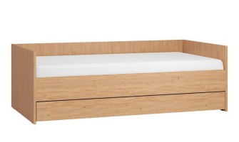 Lit canapé en bois avec tiroir pour ado