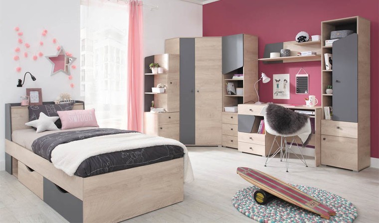 Chambre Complète Adulte pas Cher - Meuble Design pour chambre adulte