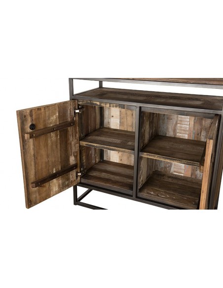 Buffet en bois recyclé