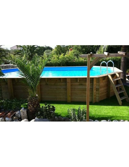 Piscine Azura 400 x 750 Ubbink