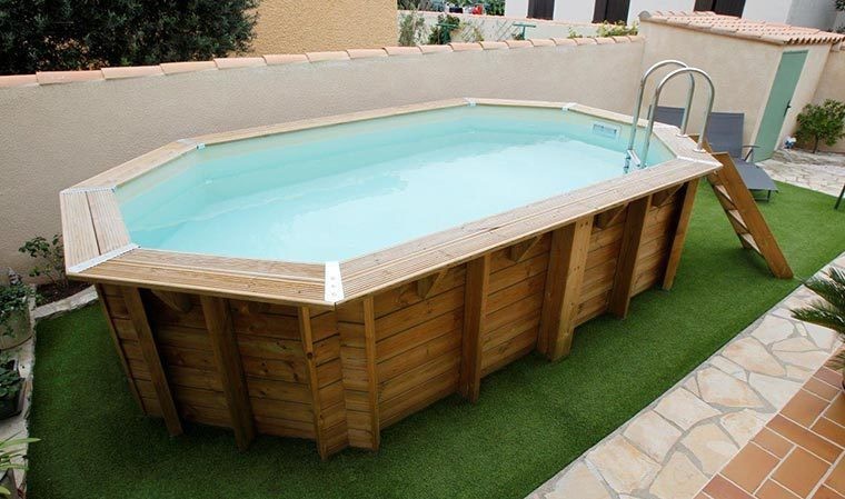 piscine en bois