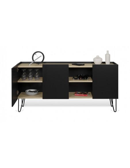 Buffet design noir