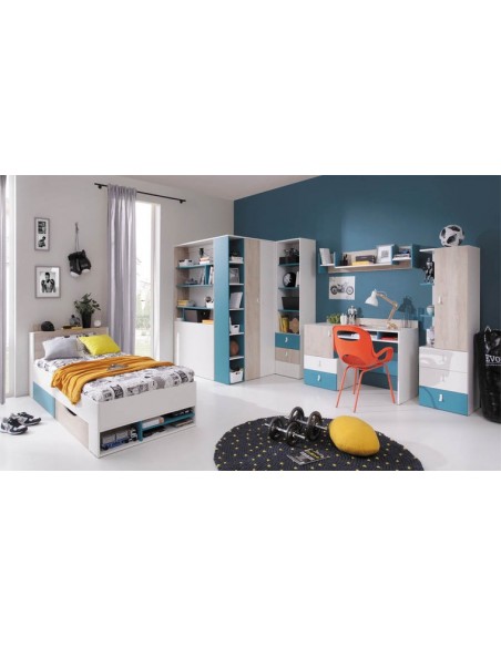 Bureau design bleu enfant