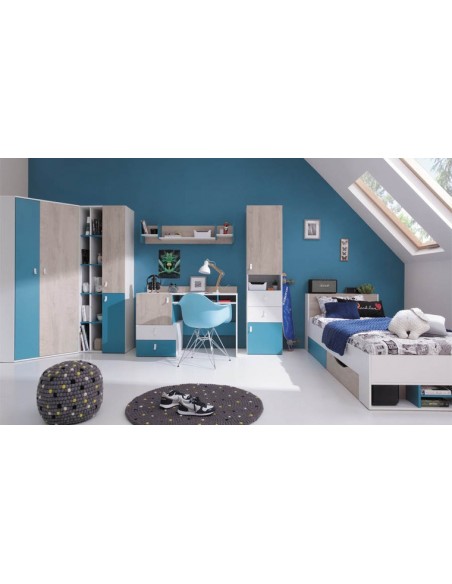 Bureau design bleu enfant