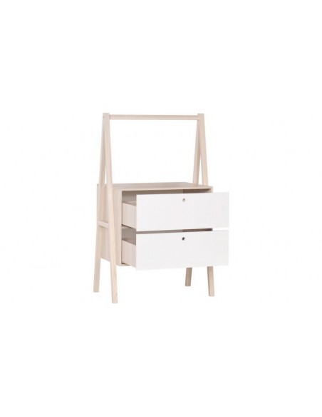 Commode blanche design scandinave