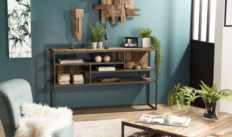Console en bois recyclé