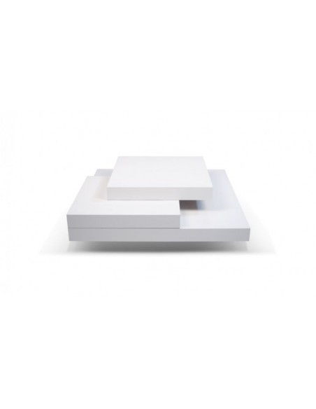 Table basse design Blanche SLATE BLANCHE