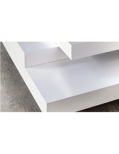 Table basse design Blanche SLATE BLANCHE