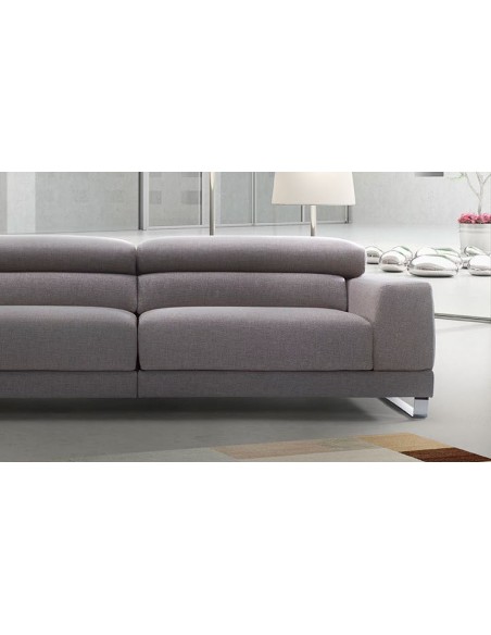 Canapé design 2 places tissu
