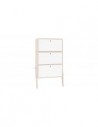 Rangement pour chaussures en bois blanc