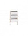 Rangement pour chaussures en bois blanc