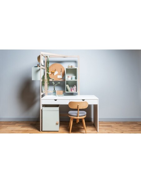 Bureau enfant, vogel S 100 cm x 50 cm bleu marine, bureau avec