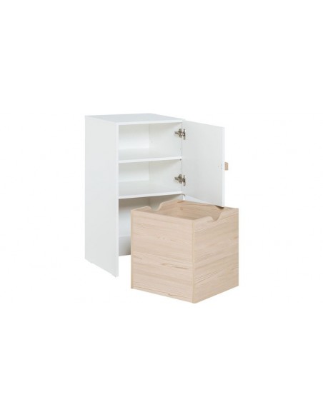 Commode enfant 1 porte et 1 tiroir