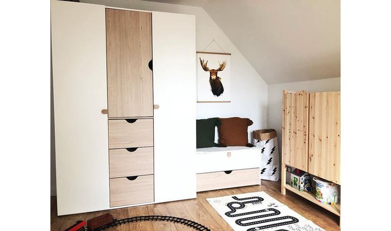 Dressing enfant scandinave 3 portes - Stige