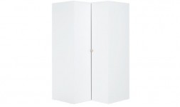 Penderie angle blanche enfant