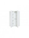 Penderie angle blanche enfant